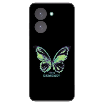 Picasee crna silikonska maskica za Xiaomi Redmi A5 - Diamanty Blue