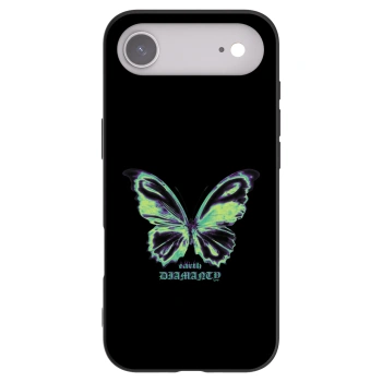 Picasee crna silikonska maskica za Apple iPhone Air - Diamanty Blue