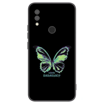Picasee crna silikonska maskica za Xiaomi Redmi 7 - Diamanty Blue