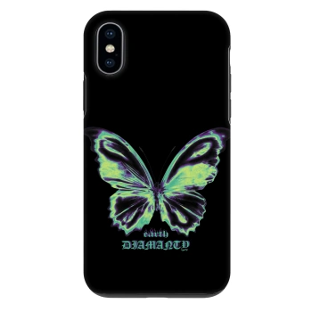 Maskica za Apple iPhone X/XS - Diamanty Blue