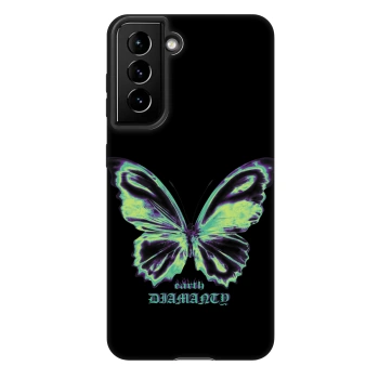 Maskica za Samsung Galaxy S21 FE 5G - Diamanty Blue