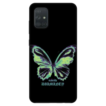 Maskica za Samsung Galaxy A71 A715F - Diamanty Blue