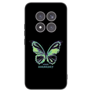 Picasee crna silikonska maskica za Xiaomi Redmi Note 15 Pro+ - Diamanty Blue