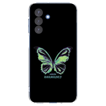 Picasee silikonska prozirna maskica za Samsung Galaxy A17 5G - Diamanty Blue