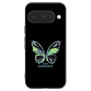 Picasee crna silikonska maskica za Google Pixel 10 - Diamanty Blue