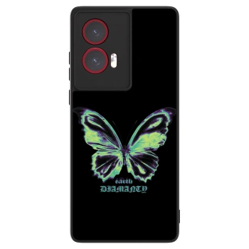 Maskica za Motorola Edge 50 Fusion - Diamanty Blue
