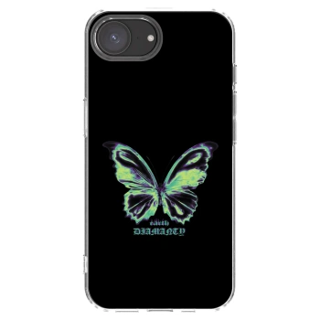 Picasee silikonska prozirna maskica za Apple iPhone 17e - Diamanty Blue