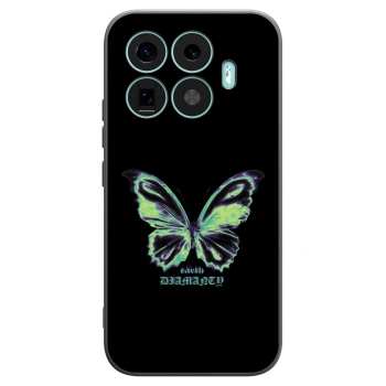 Picasee crna silikonska maskica za Xiaomi 17T - Diamanty Blue