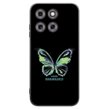 Picasee crna silikonska maskica za Motorola Moto G77 - Diamanty Blue
