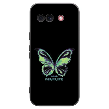 Picasee crna silikonska maskica za Google Pixel 10a - Diamanty Blue
