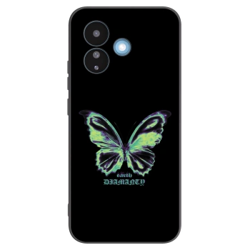 Picasee crna silikonska maskica za Xiaomi Redmi Note 17 Pro 5G - Diamanty Blue
