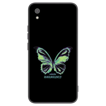 Picasee crna silikonska maskica za Xiaomi Redmi 7A - Diamanty Blue