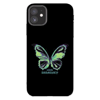 Picasee silikonska prozirna maskica za Apple iPhone 11 - Diamanty Blue