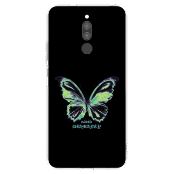 Picasee silikonska prozirna maskica za Xiaomi Redmi 8 - Diamanty Blue