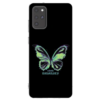 Picasee silikonska prozirna maskica za Samsung Galaxy S20+ G985F - Diamanty Blue