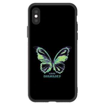 Picasee ULTIMATE CASE za Apple iPhone X/XS - Diamanty Blue