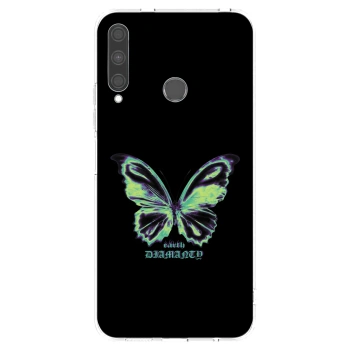 Picasee silikonska prozirna maskica za Huawei P40 Lite E - Diamanty Blue