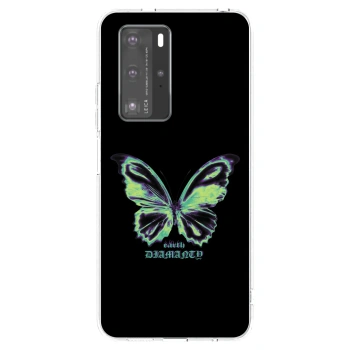 Maskica za Huawei P40 Pro - Diamanty Blue