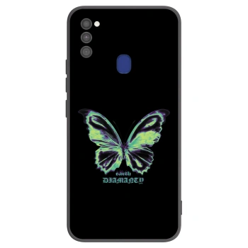 Maskica za Samsung Galaxy M21 M215F - Diamanty Blue