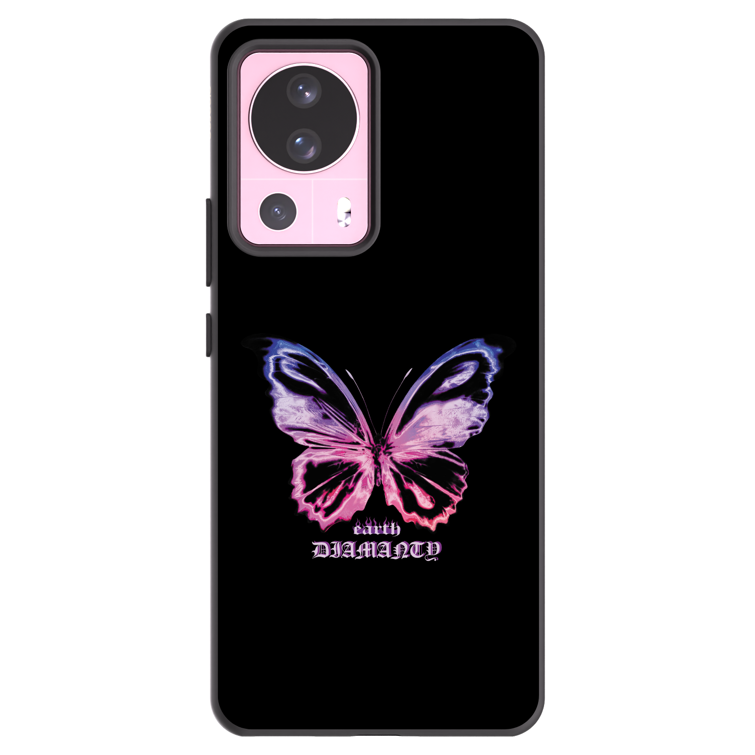 Picasee crna silikonska maskica za Xiaomi 13 Lite - Diamanty Purple