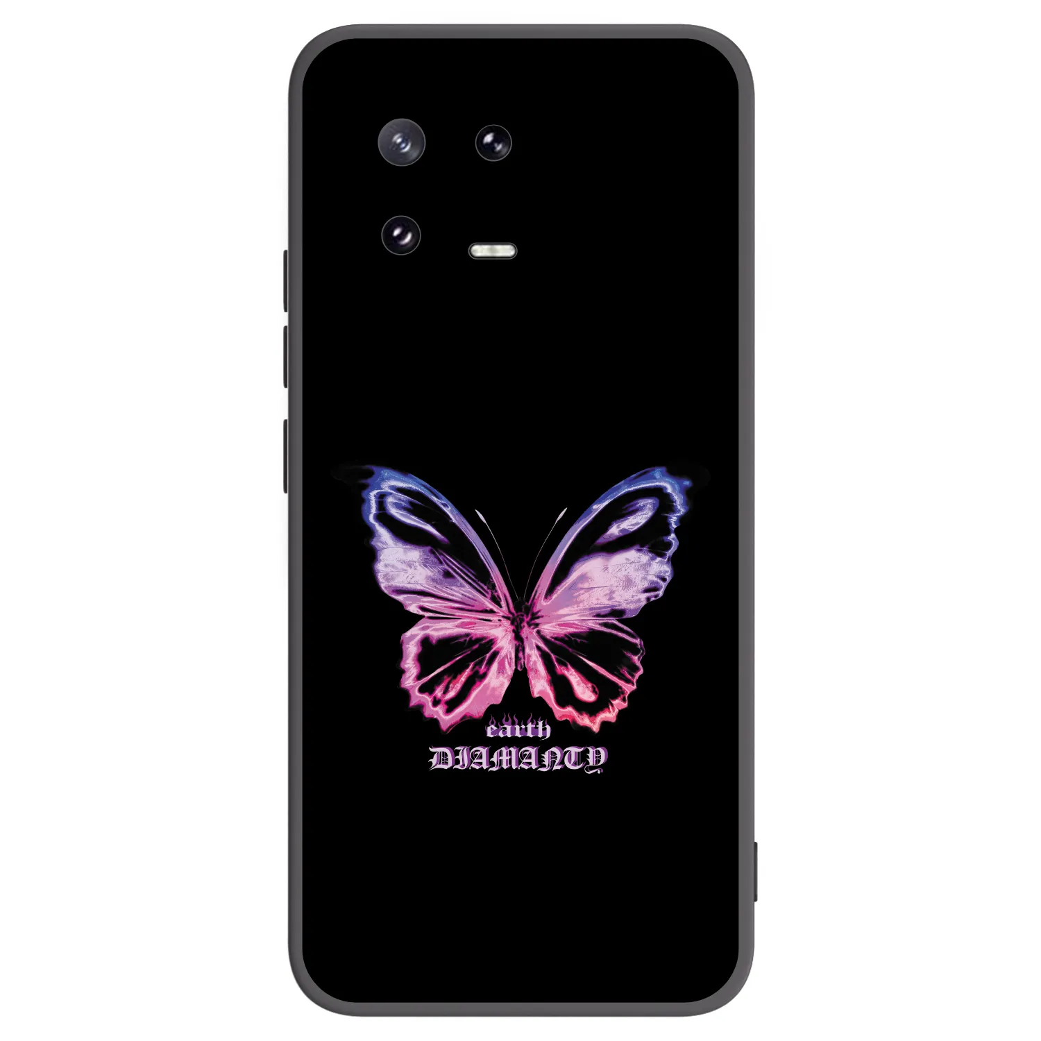 Picasee crna silikonska maskica za Xiaomi 13 Pro - Diamanty Purple