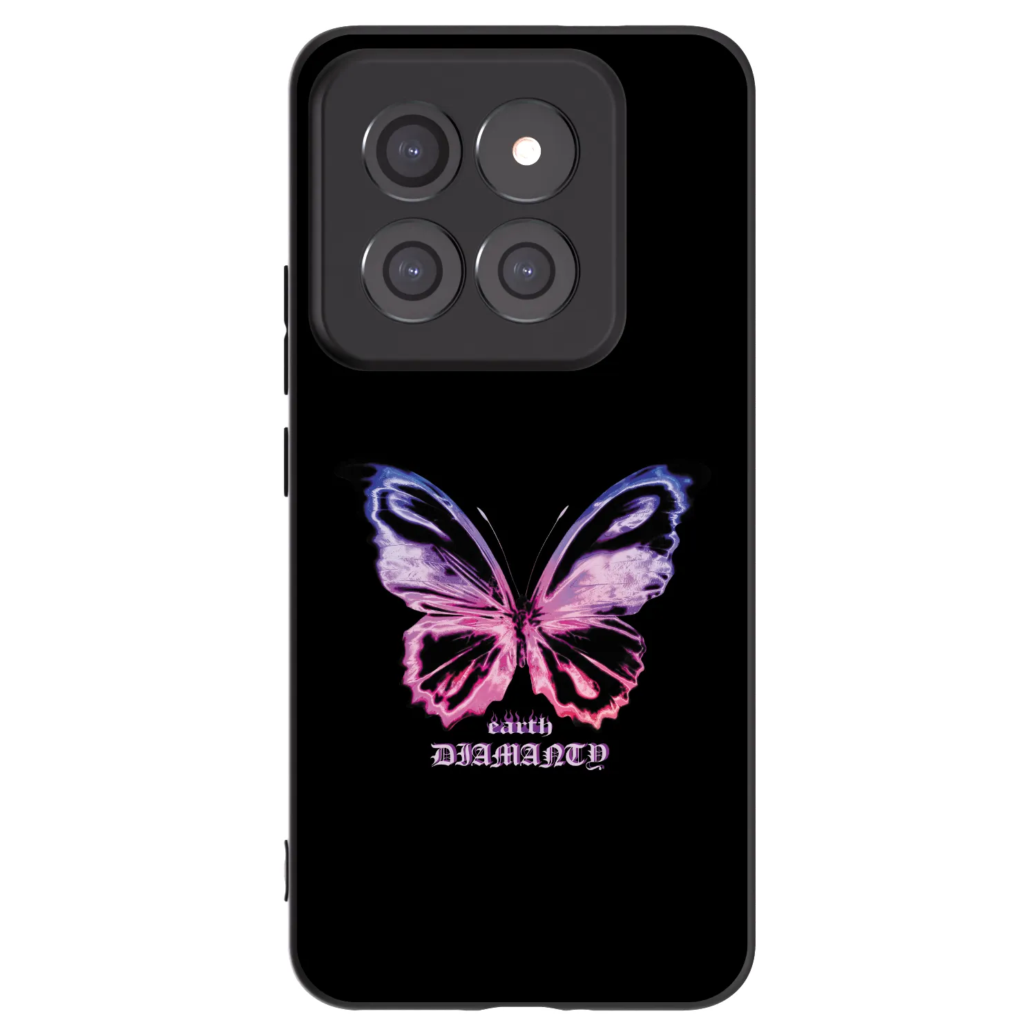 Picasee crna silikonska maskica za Xiaomi 14 Pro - Diamanty Purple
