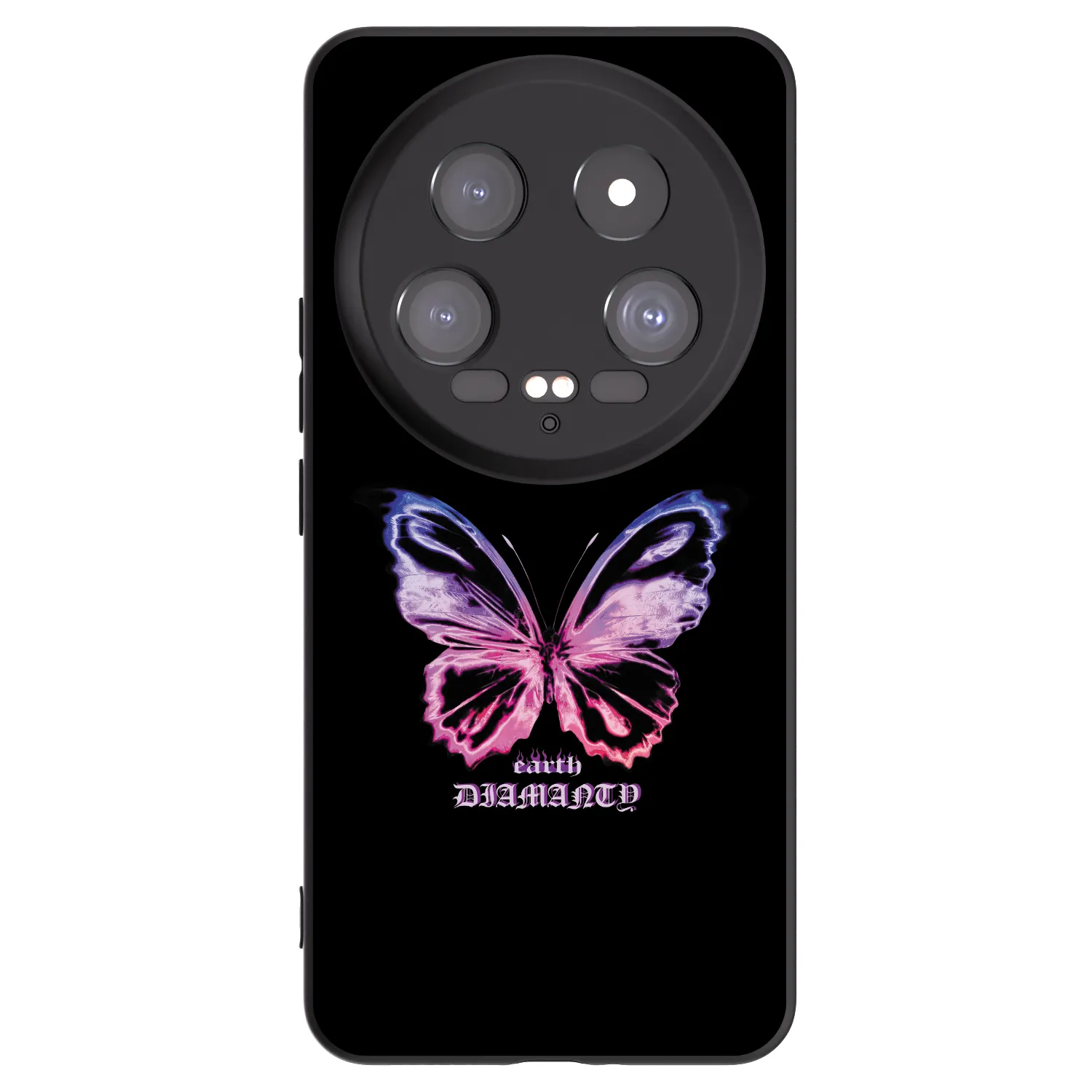 Picasee crna silikonska maskica za Xiaomi 14 Ultra - Diamanty Purple