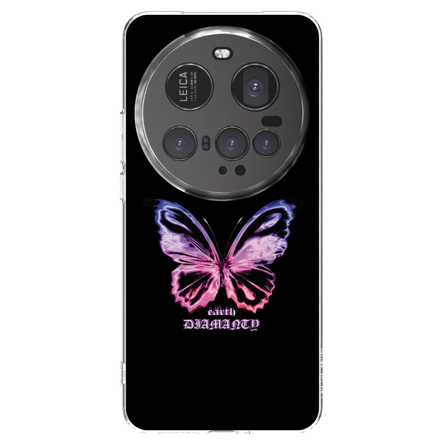 Picasee silikonska prozirna maskica za Xiaomi 15 Ultra - Diamanty Purple