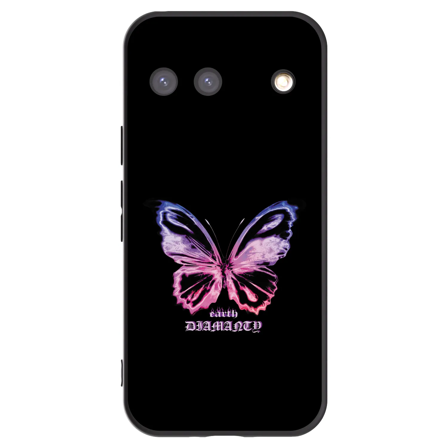 Picasee crna silikonska maskica za Google Pixel 9 - Diamanty Purple