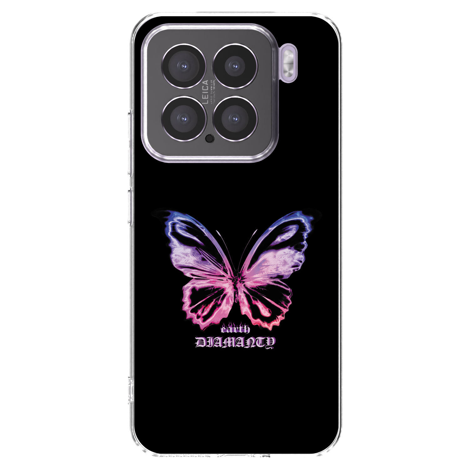 Picasee silikonska prozirna maskica za Xiaomi 15 - Diamanty Purple