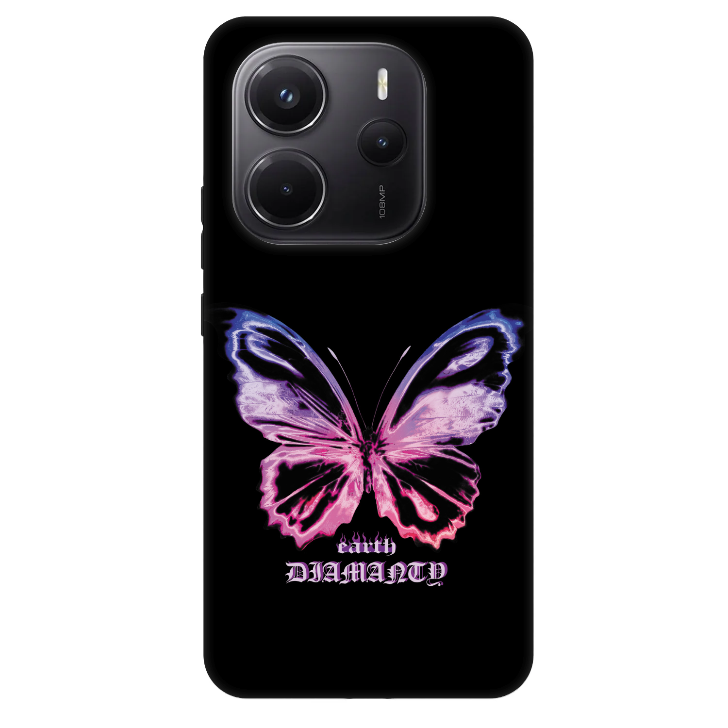 Picasee Fashion Case za Xiaomi Redmi Note 14 5G - Diamanty Purple
