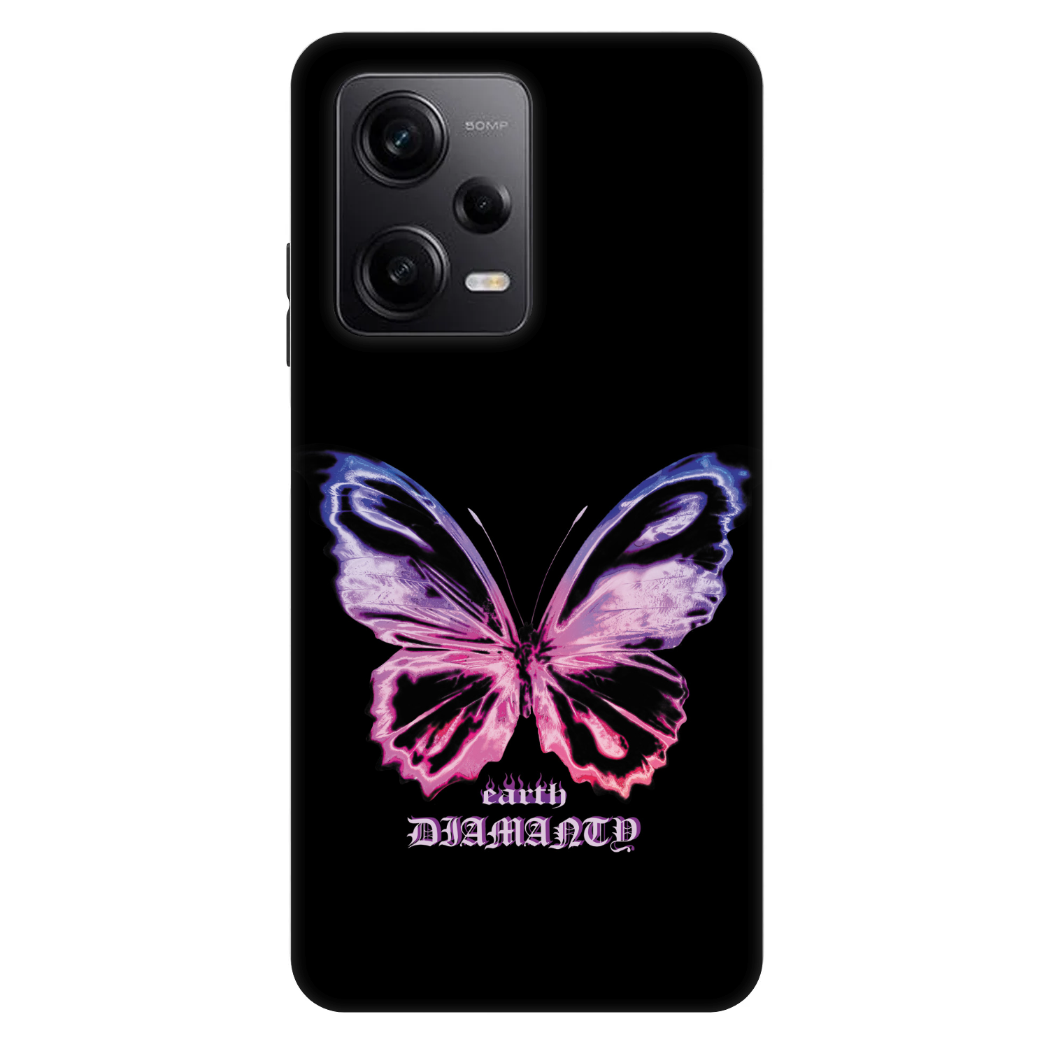 Picasee Fashion Case za Xiaomi Redmi Note 12 Pro 5G - Diamanty Purple