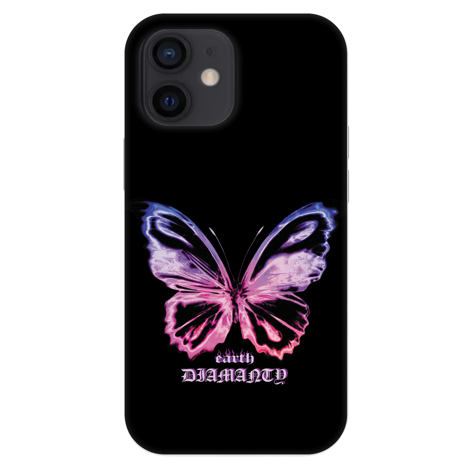 Picasee Fashion Case za Apple iPhone 12 mini - Diamanty Purple