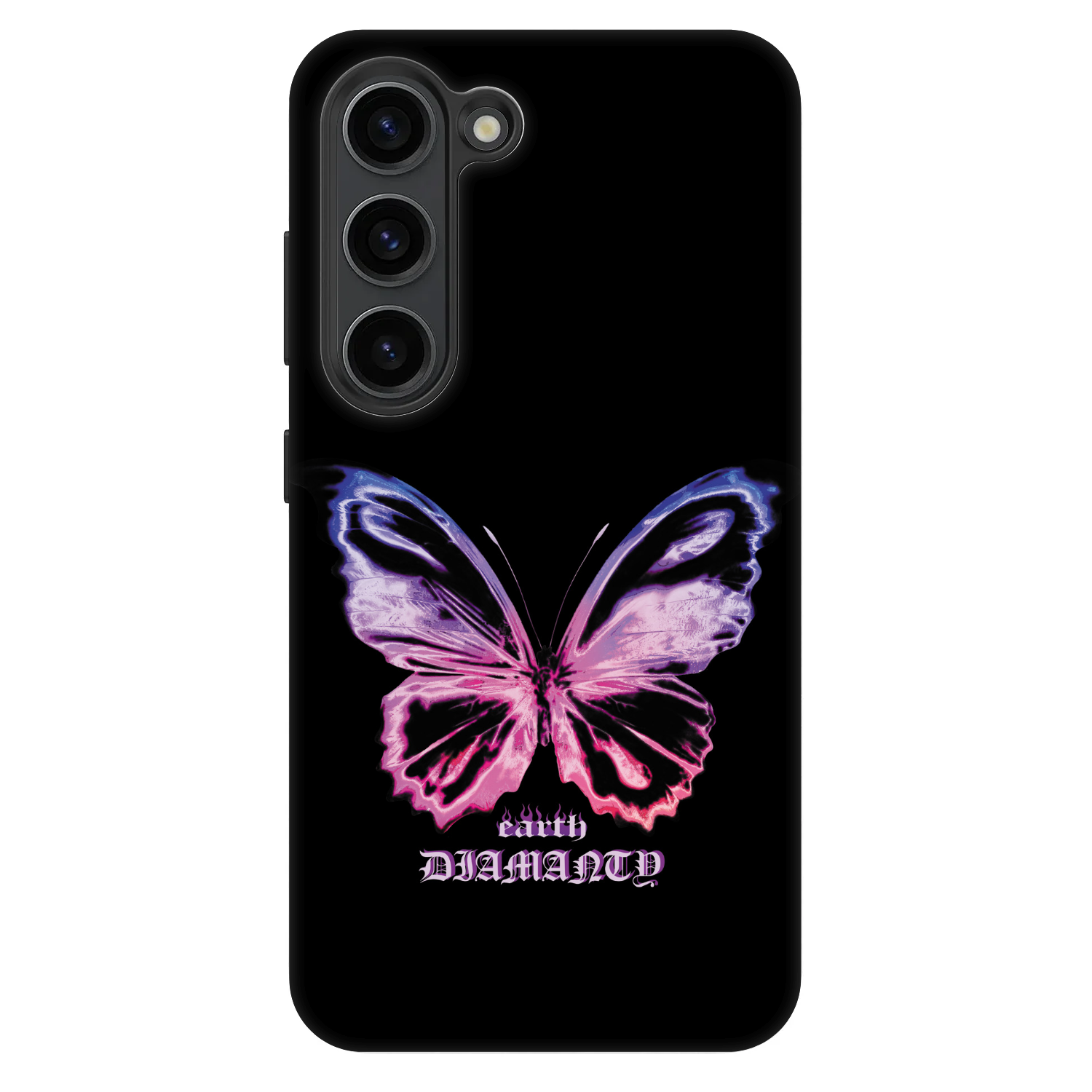 Picasee Fashion Case za Samsung Galaxy S23 5G - Diamanty Purple