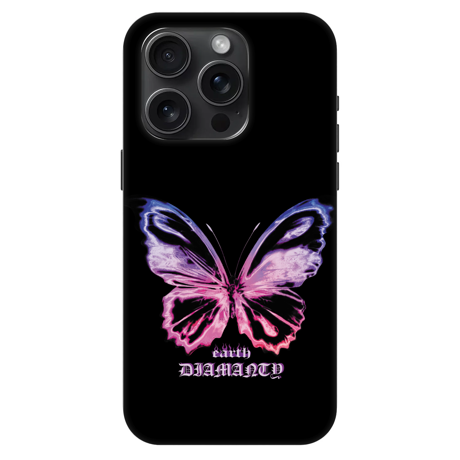 Picasee Fashion Case MagSafe za Apple iPhone 15 Pro - Diamanty Purple
