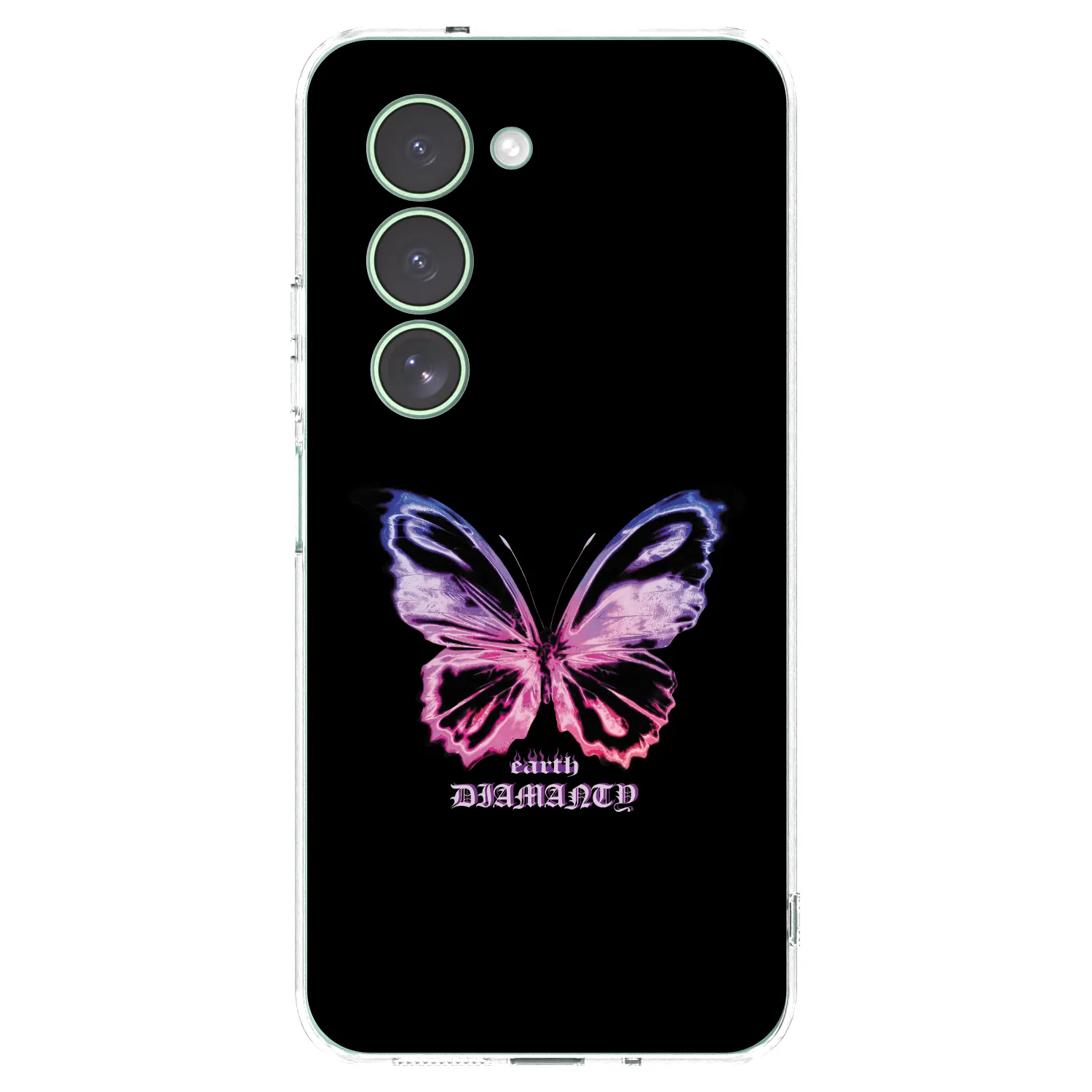 Picasee silikonska prozirna maskica za Xiaomi Redmi 15 5G - Diamanty Purple