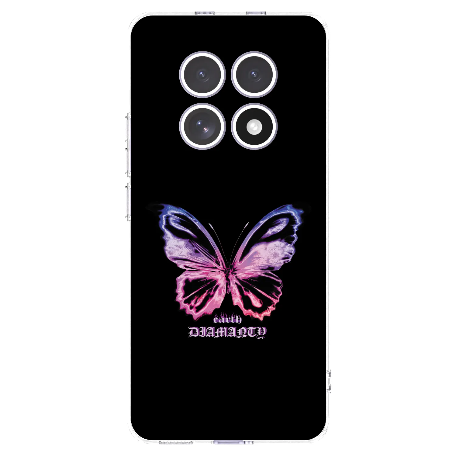 Picasee silikonska prozirna maskica za Xiaomi Redmi Note 15 - Diamanty Purple