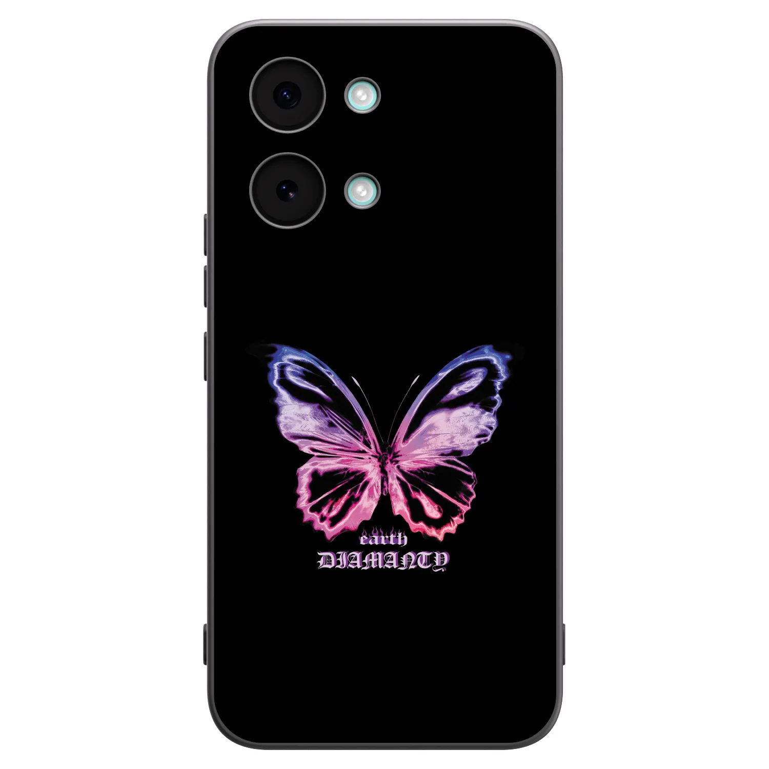 Picasee crna silikonska maskica za Xiaomi Poco X8 Pro Max - Diamanty Purple