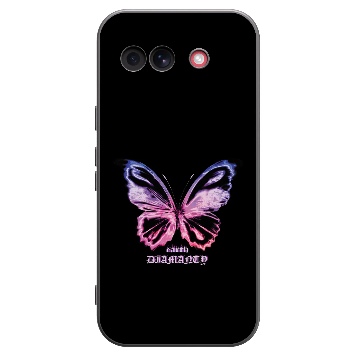 Picasee crna silikonska maskica za Google Pixel 10a - Diamanty Purple