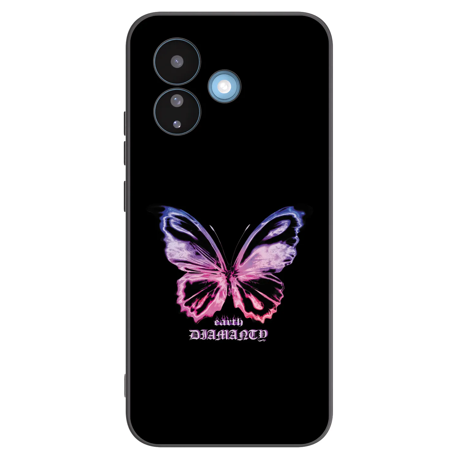 Picasee crna silikonska maskica za Xiaomi Redmi Note 17 Pro 5G - Diamanty Purple