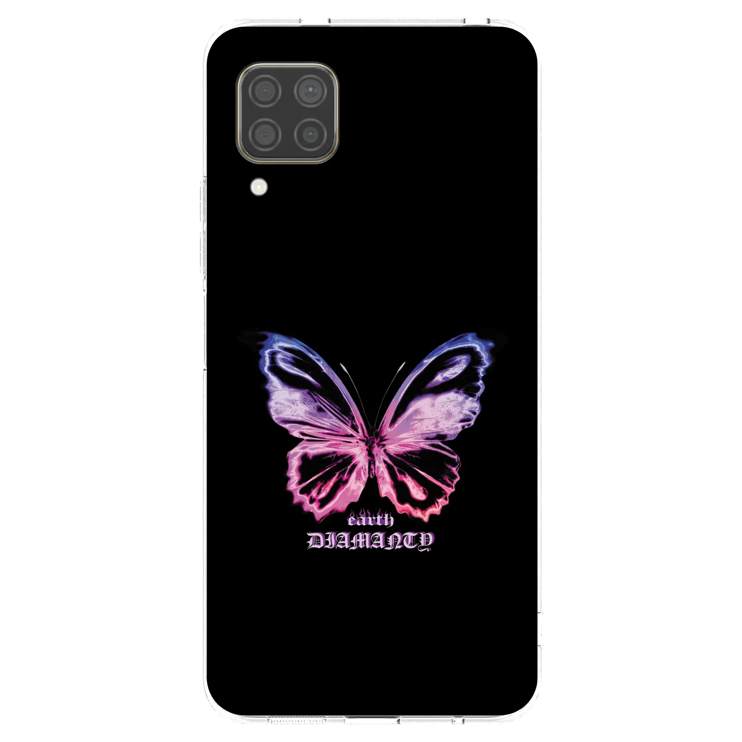 Picasee silikonska prozirna maskica za Huawei P40 Lite - Diamanty Purple