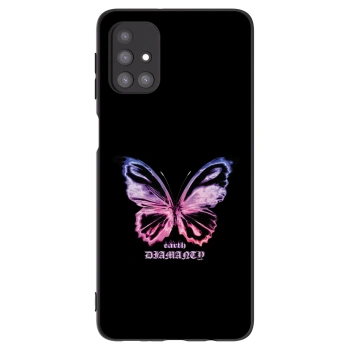 Maskica za Samsung Galaxy M31s - Diamanty Purple