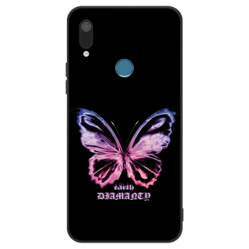 Maskica za Huawei Y7 2019 - Diamanty Purple