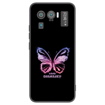 Picasee crna silikonska maskica za Xiaomi Mi 11 Ultra - Diamanty Purple
