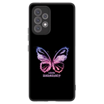 Maskica za Samsung Galaxy A52s 5G A528B - Diamanty Purple