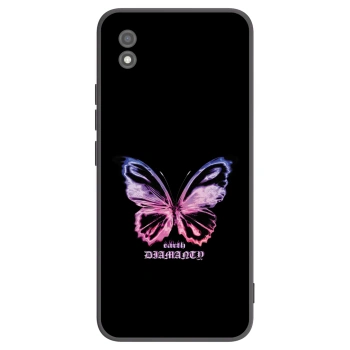 Picasee crna silikonska maskica za Realme C11 (2021) - Diamanty Purple
