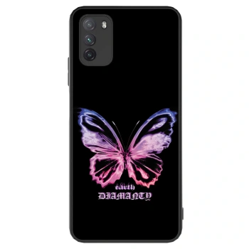 Maskica za Xiaomi Poco M3 - Diamanty Purple