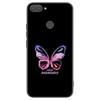 Maskica za Huawei P Smart - Diamanty Purple