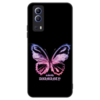 Maskica za Vivo Y52 5G - Diamanty Purple