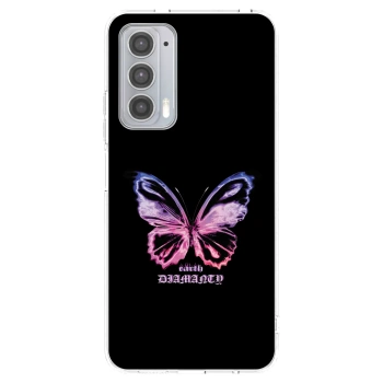 Maskica za Motorola Edge 20 - Diamanty Purple